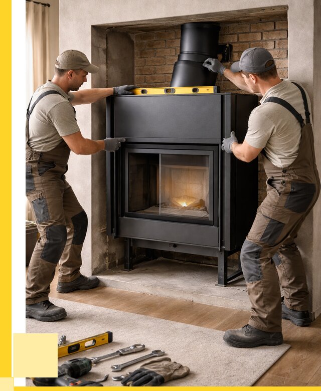 Установка каминных топок в Стерлитамаке под ключ от 18538 р. | ЭриданСтм