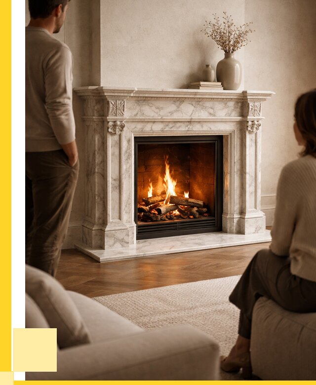 Мраморные камины под ключ в Стерлитамаке от 257475 р. | ЭриданСтм