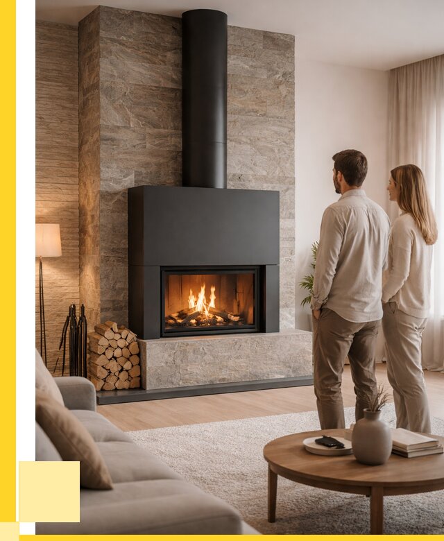 Закрытые камины под ключ в Стерлитамаке от 123588 р., ЭриданСтм