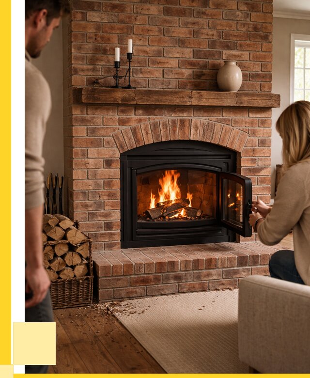 Кирпичные камины под ключ в Стерлитамаке от 154485 р. | ЭриданСтм