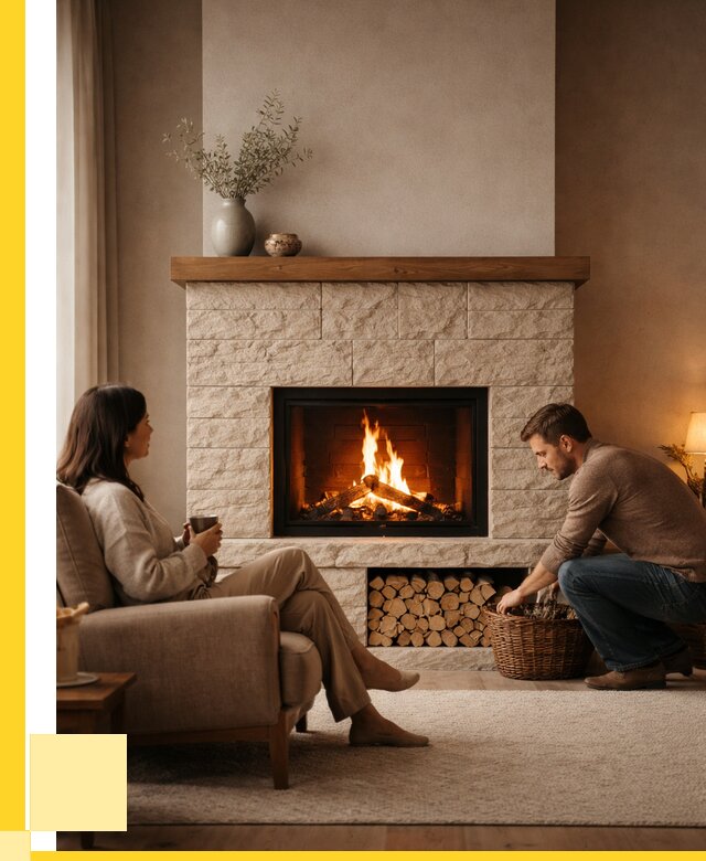 Камины для дома в Стерлитамаке под ключ от 154485 р. | ЭриданСтм