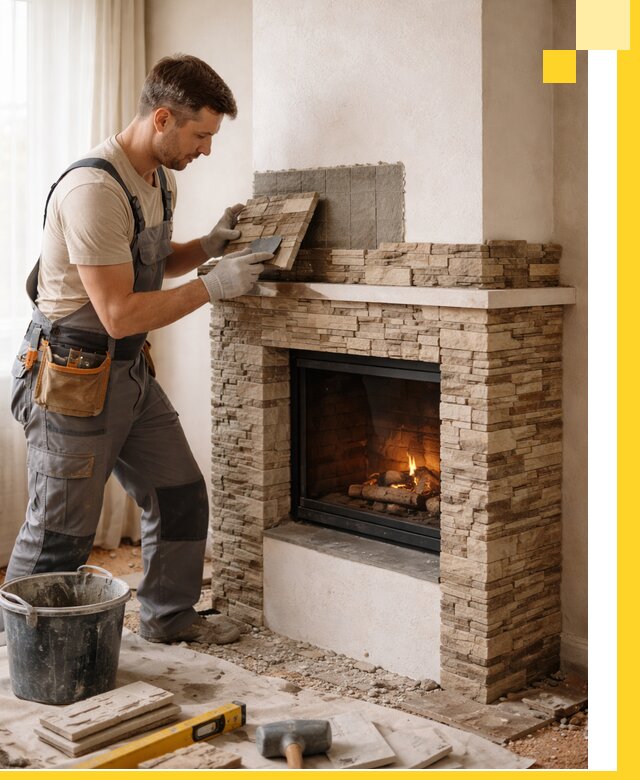 Изготовление и монтаж каминов для дома под ключ в Стерлитамаке