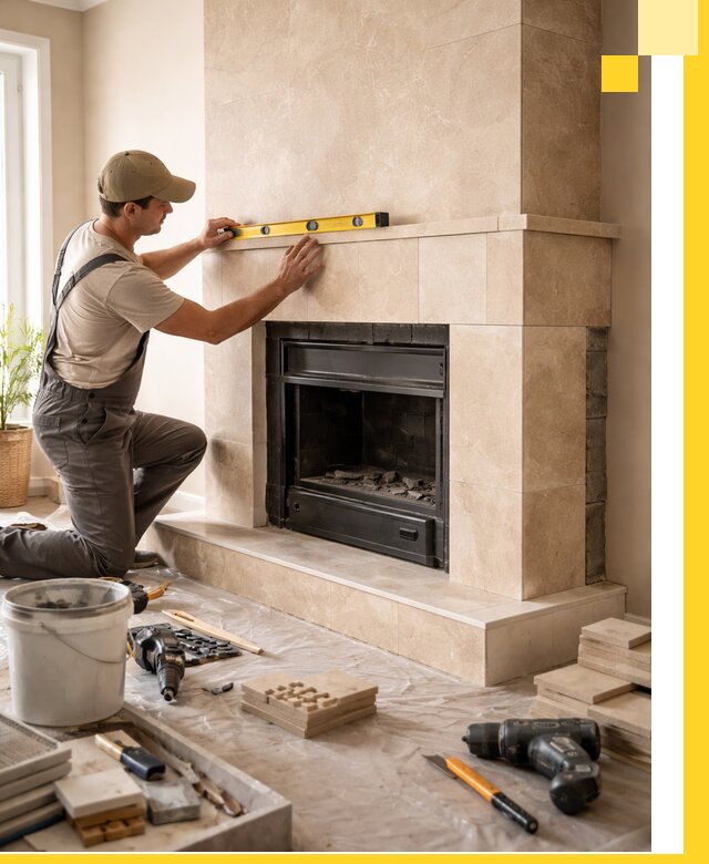 Установка и монтаж каминов в частном доме под ключ в Стерлитамаке