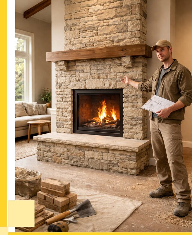 Камины под ключ в Стерлитамаке от 185382 р. | ЭриданСтм — установка