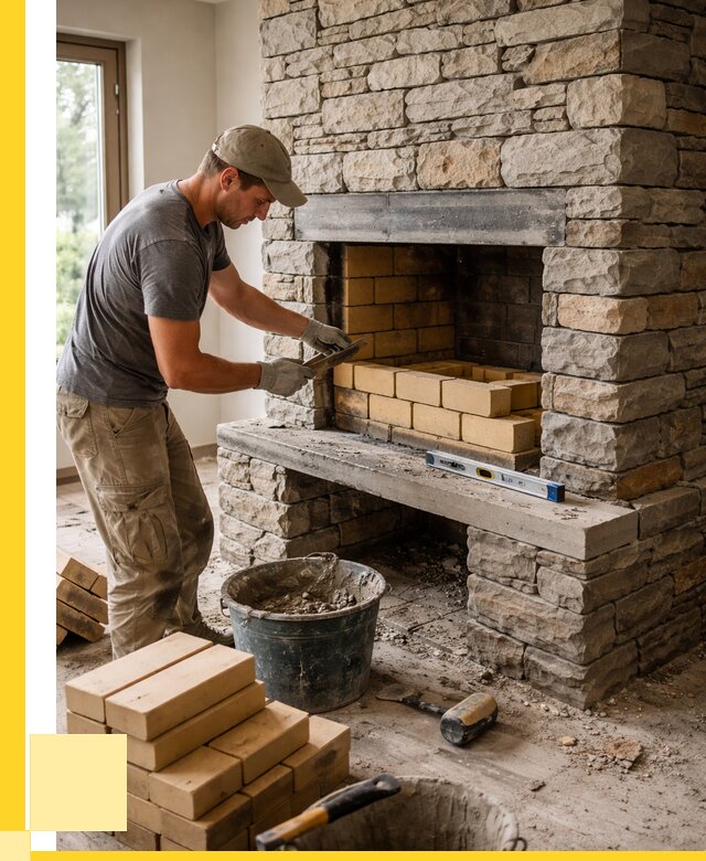 Кладка каминов и камина в Стерлитамаке от 25748 р. ЭриданСтм