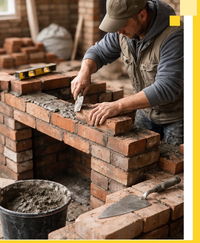 Кладка каминов под ключ в Стерлитамаке профессиональная отделка и монтаж