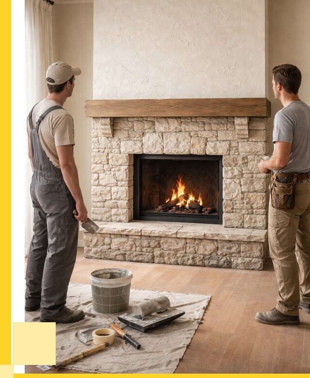 Отделка каминов в Стерлитамаке от 6694 р. под ключ | ЭриданСтм