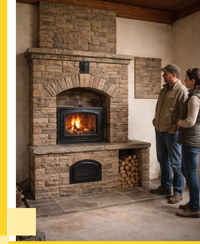 Кирпичная печь под ключ в Стерлитамаке от 154485 р. | ЭриданСтм