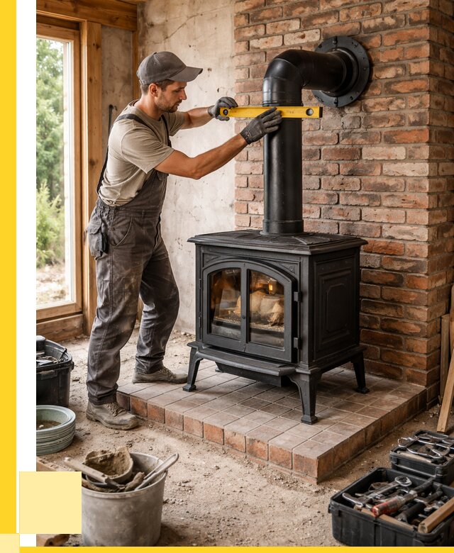 Монтаж печей установка банной печи в Стерлитамаке от 15449 р. | ЭриданСтм