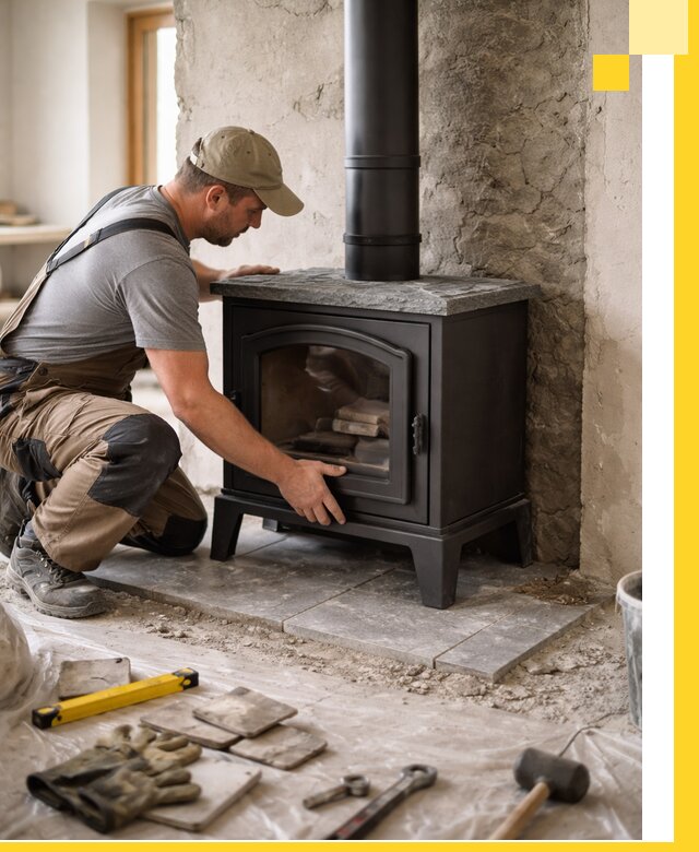 Профессиональный монтаж печей и каминов в Стерлитамаке под ключ