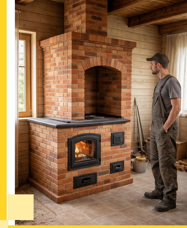 Кирпичные печи в Стерлитамаке: купить от 154485 р. | ЭриданСтм