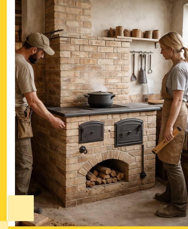 Варочно отопительные печи в Стерлитамаке от 92691 р. | ЭриданСтм