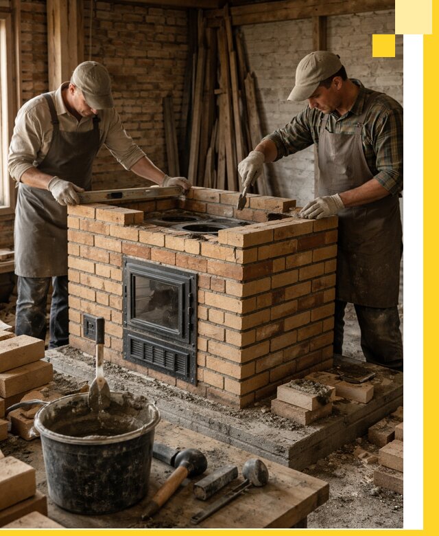 Изготовление и установка варочных печей под ключ в Стерлитамаке