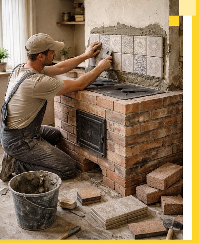 Печи с плитой на заказ монтаж гарантия и сервис в Стерлитамаке