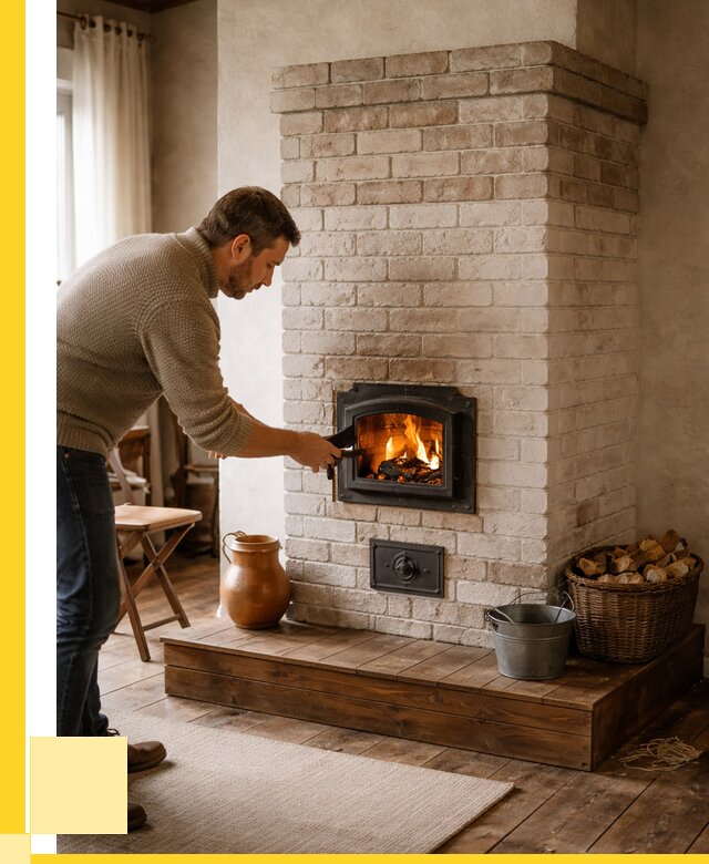 Печь голландка из кирпича в Стерлитамаке от 87542 р. | ЭриданСтм