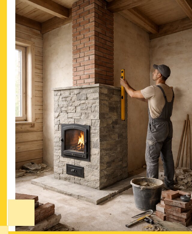 Печи и дымоходы под ключ в Стерлитамаке от 46346 р., ЭриданСтм