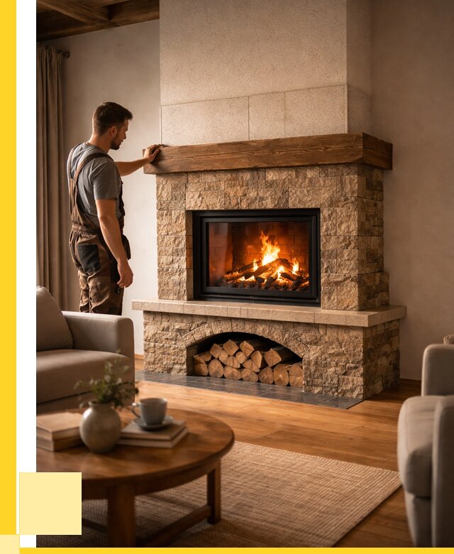 Печи камины для дома под ключ в Стерлитамаке от 56645 р. | ЭриданСтм