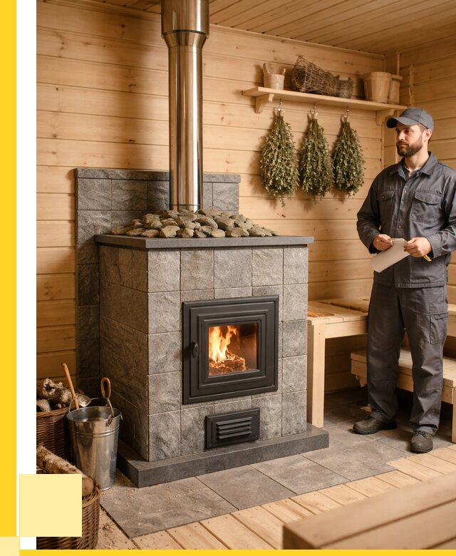 Печи для бани под ключ в Стерлитамаке от 123588 р. | ЭриданСтм