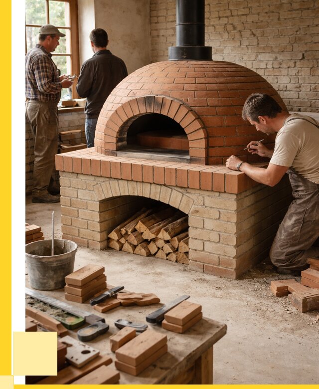 Помпейская печь дровяная для пиццы в Стерлитамаке | ЭриданСтм от 205980 р.