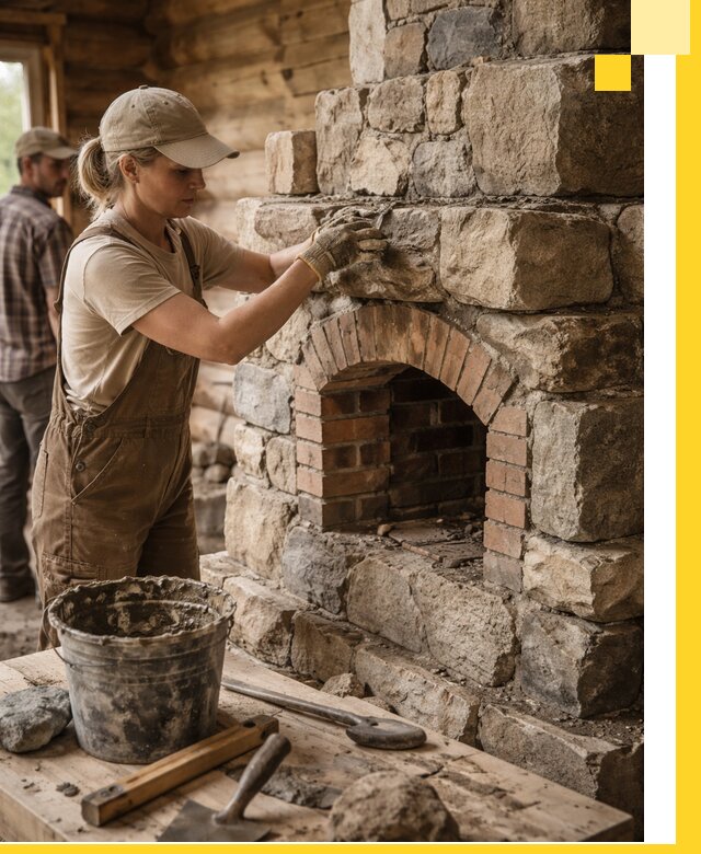 Каменные печи на заказ и монтаж в Стерлитамаке, долговечные решения