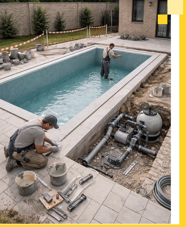 Строительство бассейнов под ключ в Стерлитамаке: проекты и монтаж