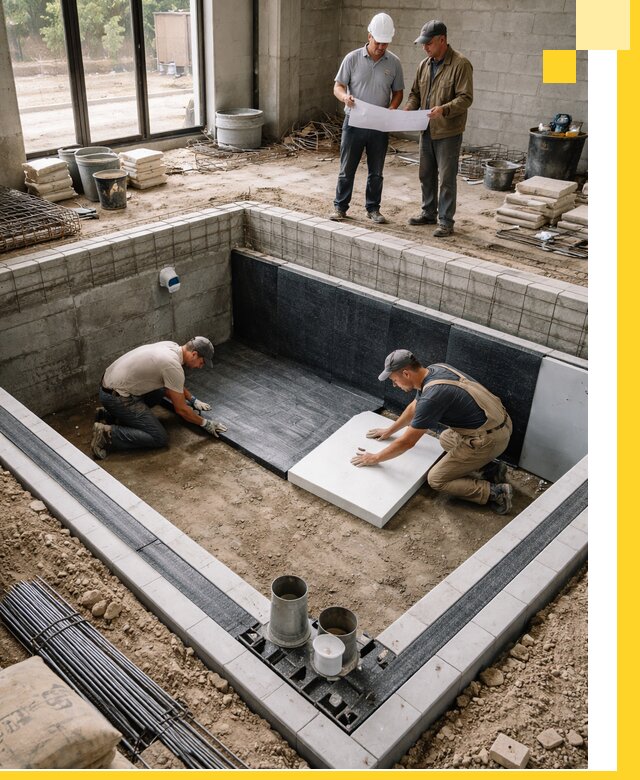 Проекты частных и общественных бассейнов под ключ в Стерлитамаке