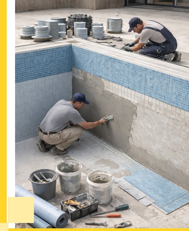 Ремонт и обслуживание бассейнов в Стерлитамаке от 25748 р. | ЭриданСтм