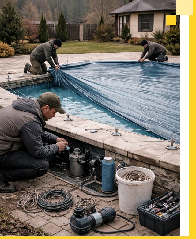 Консервация бассейнов в Стерлитамаке: подготовка к длительному хранению