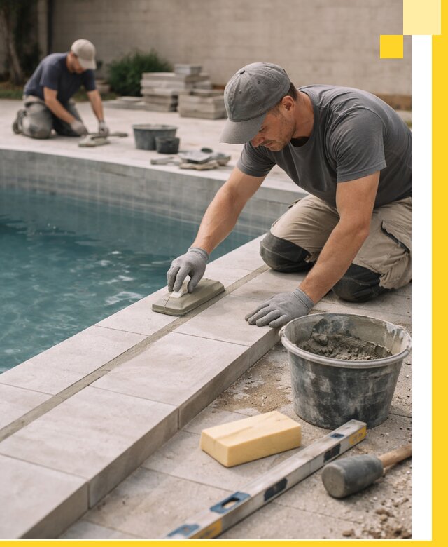 Отделка бассейнов в Стерлитамаке: декоративная отделка и гидроизоляция