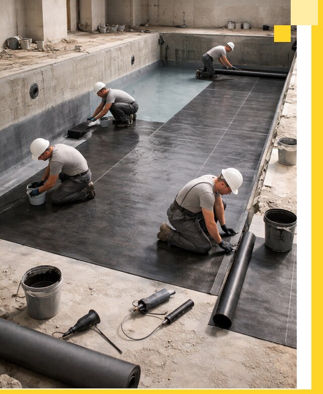 Профессиональная гидроизоляция бассейнов и чаш в Стерлитамаке под ключ