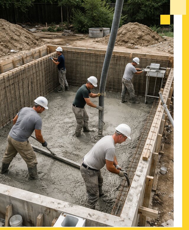 Строительство бетонных бассейнов под ключ в Стерлитамаке