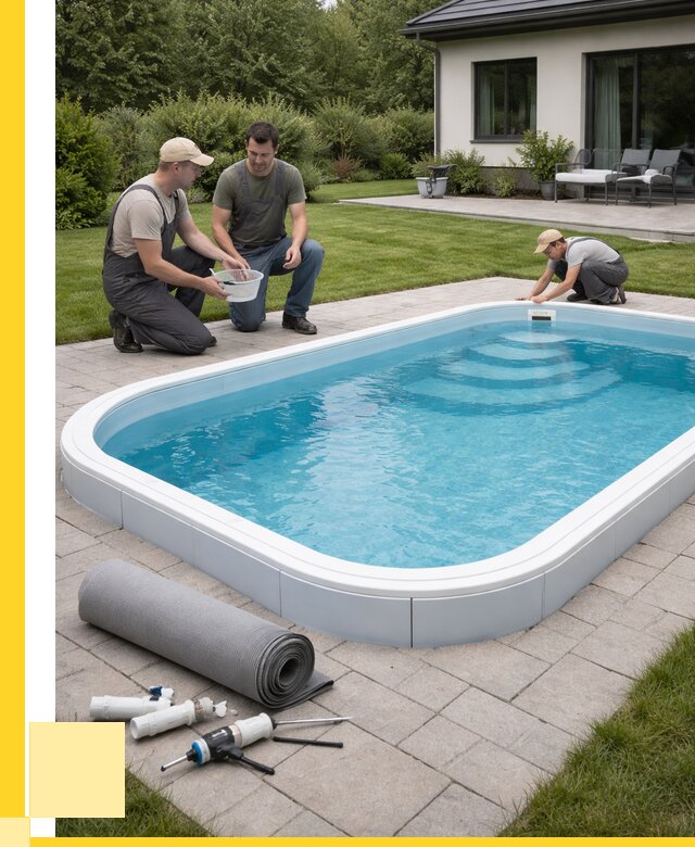 Пластиковый бассейн купить в Стерлитамаке от 257475 р., ЭриданСтм