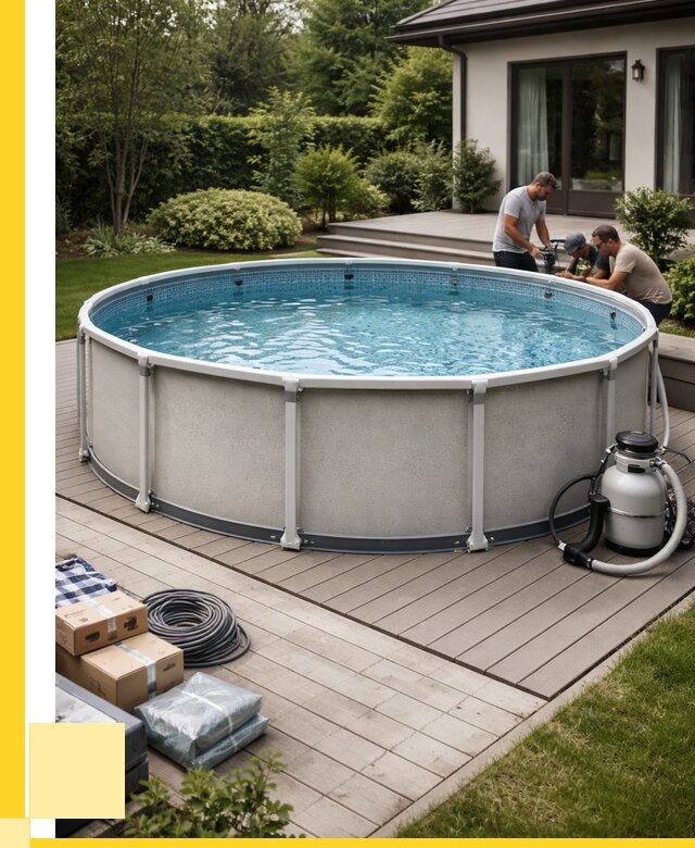 Купить каркасные бассейны в Стерлитамаке от 46346 р. | ЭриданСтм