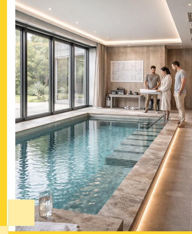 Закрытые бассейны под ключ в Стерлитамаке от 2574750 р. | ЭриданСтм