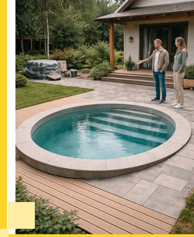 Бассейн на даче под ключ в Стерлитамаке от 205980 р., ЭриданСтм