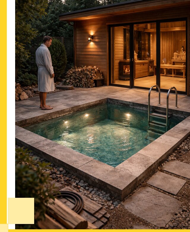 Бани с бассейном под ключ в Стерлитамаке от 97841 р. | ЭриданСтм