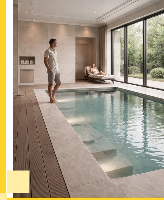 Бассейны в коттедже под ключ в Стерлитамаке от 1235880 р. | ЭриданСтм