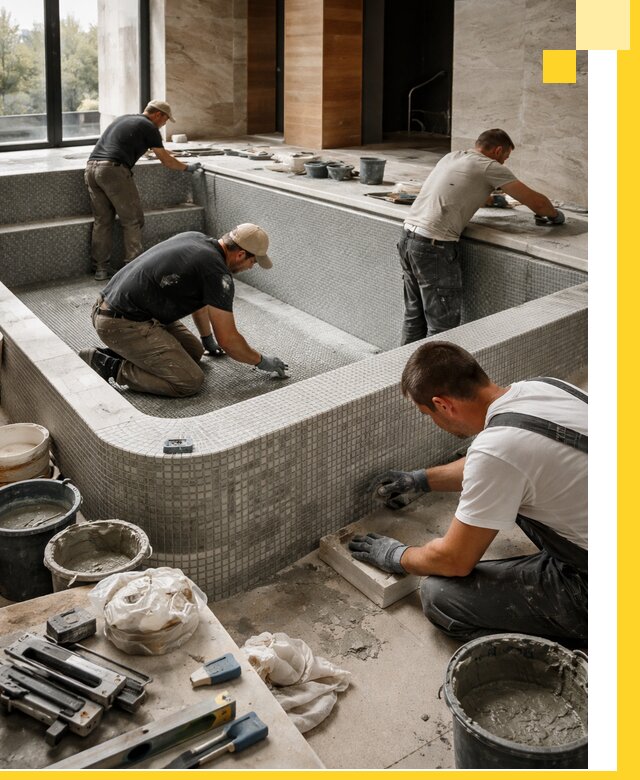 Строительство и установка СПА бассейнов под ключ в Стерлитамаке