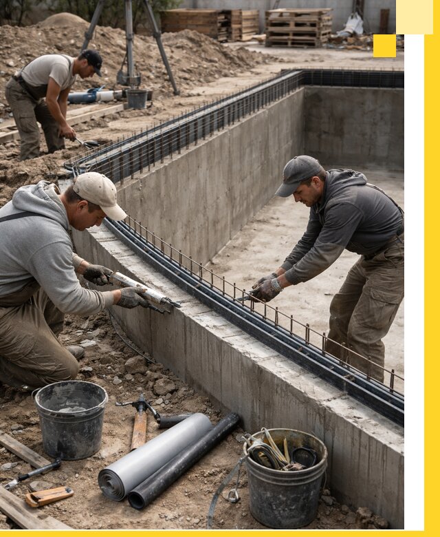 Качественный монтаж чаши бассейна в Стерлитамаке под ключ с гарантией