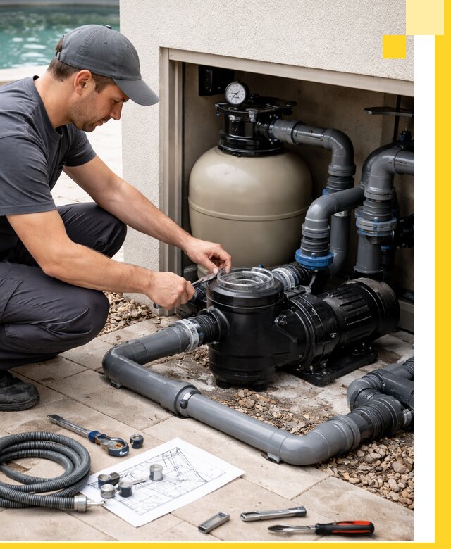 Поставка, монтаж и сервис насосов для бассейнов в Стерлитамаке