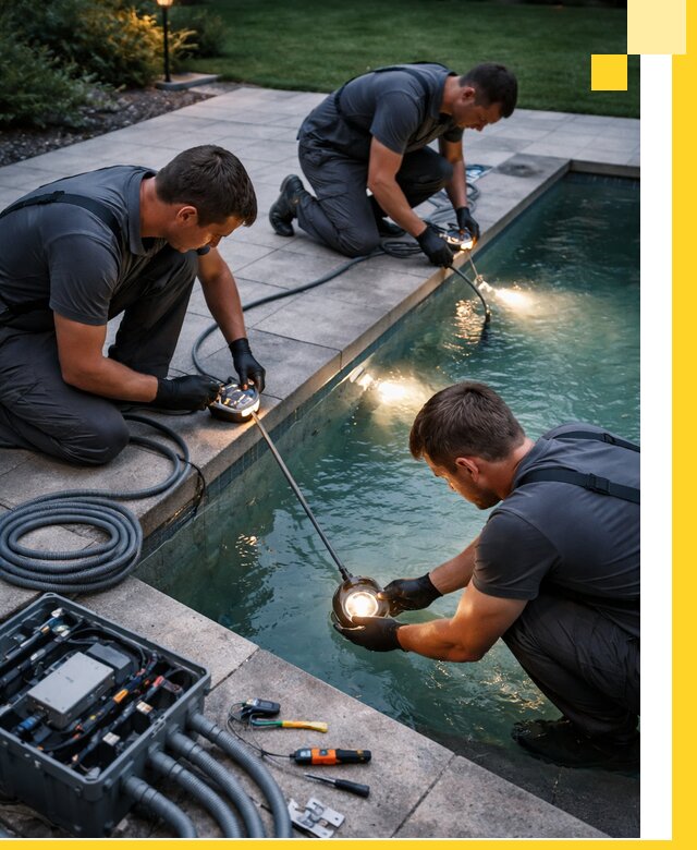 Профессиональное освещение бассейнов в Стерлитамаке: дизайн и монтаж