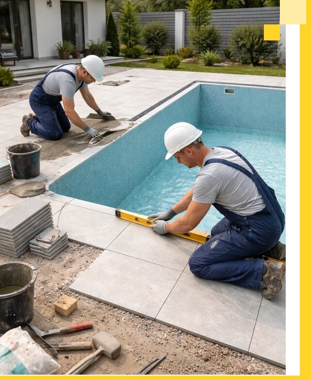 Строительство и монтаж плавательных бассейнов под ключ в Стерлитамаке