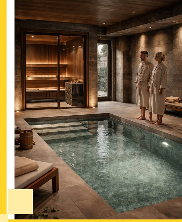 Сауна с большим бассейном в Стерлитамаке от 1235880 р. ЭриданСтм