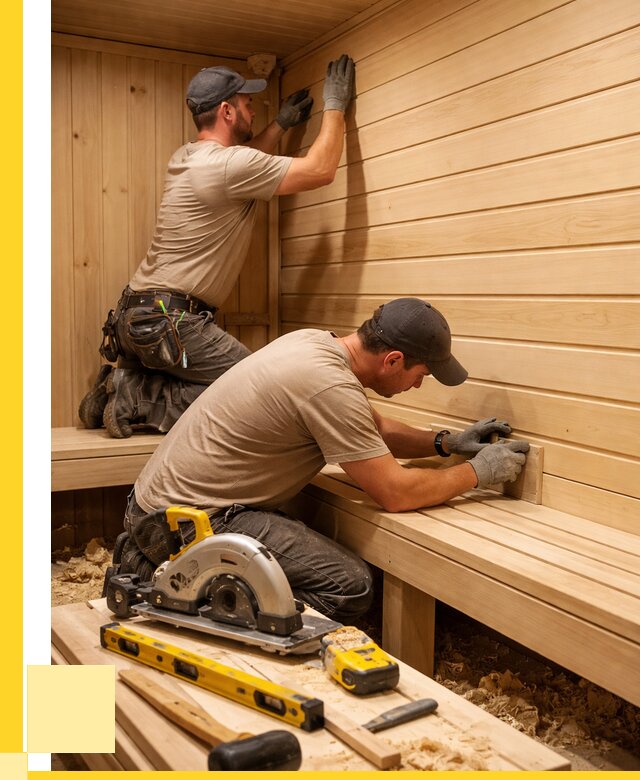 Обшивка саун вагонкой в Стерлитамаке от 2575 р. | ЭриданСтм