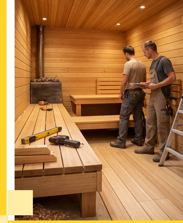 Отделка бань и саун в Стерлитамаке по цене от 4635 р. | ЭриданСтм