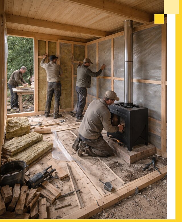 Профессиональный монтаж бань под ключ в Стерлитамаке для дома