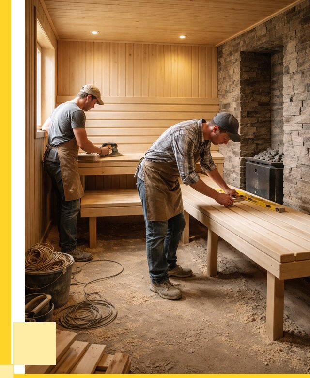 Отделка бани в Стерлитамаке: внутренняя отделка от 3090 р. | ЭриданСтм