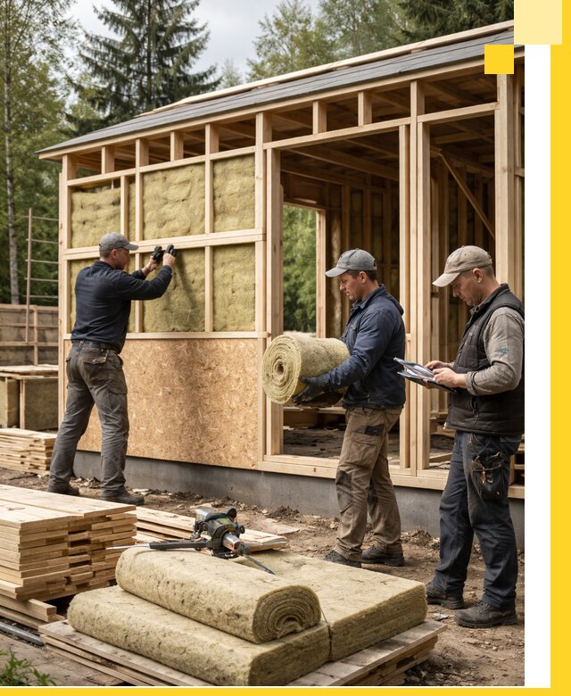 Проектирование и строительство каркасных бань в Стерлитамаке под ключ