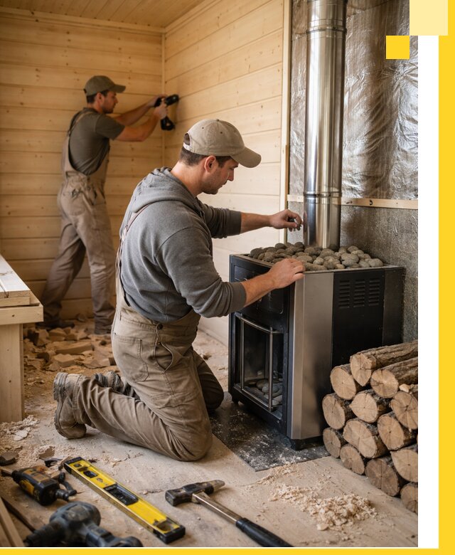 Строительство деревянных бань под ключ в Стерлитамаке проекты и монтаж