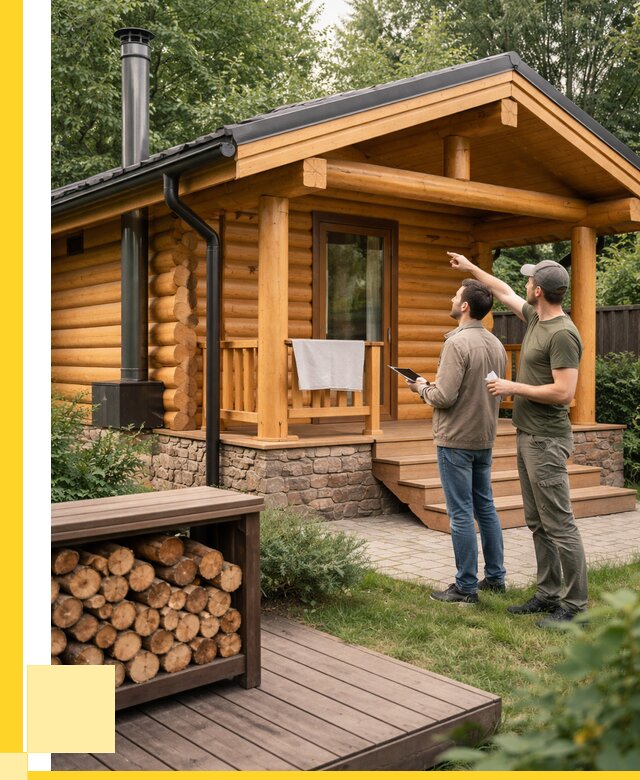 Бани для дачи под ключ в Стерлитамаке от 257475 р. | ЭриданСтм